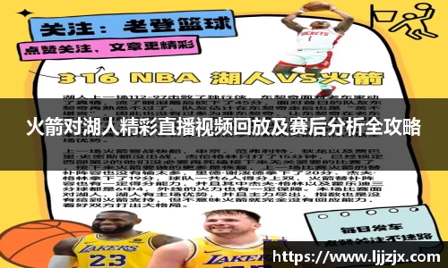 火箭对湖人精彩直播视频回放及赛后分析全攻略